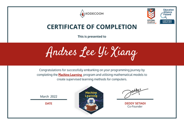 machine_learning_ certificate